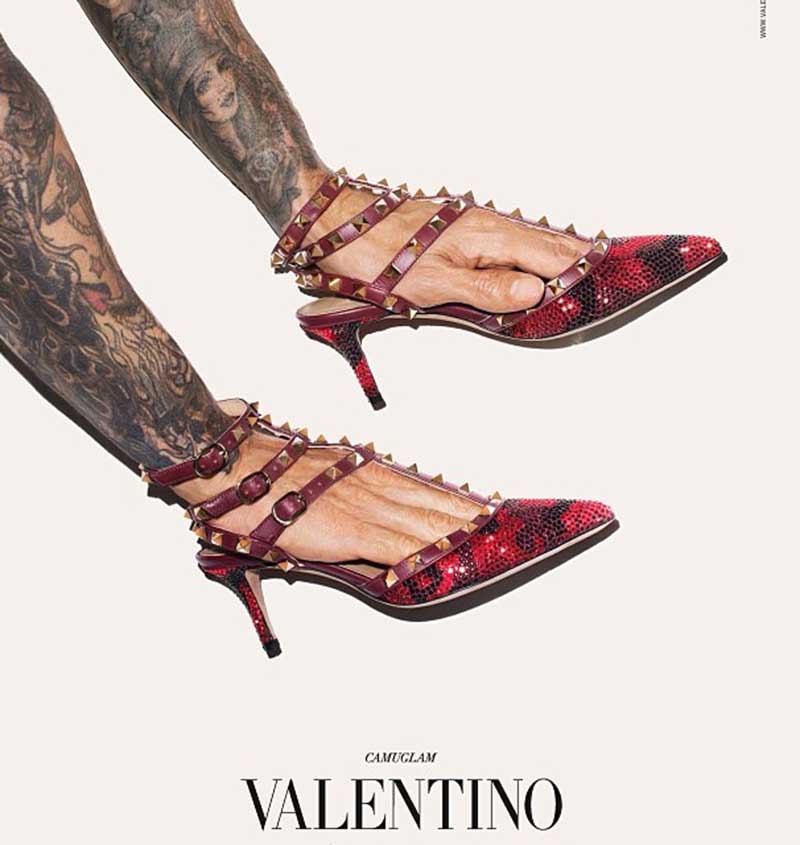 Foto: Valentino Uomo Hand's man in Femme Shoes