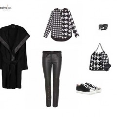 Look del día: Black and White Smart Transgression