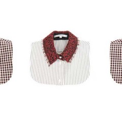 CARVEN Collar, Cuello sin CamisA