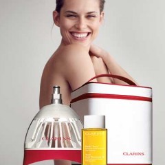 CLARINS MODEL BUST