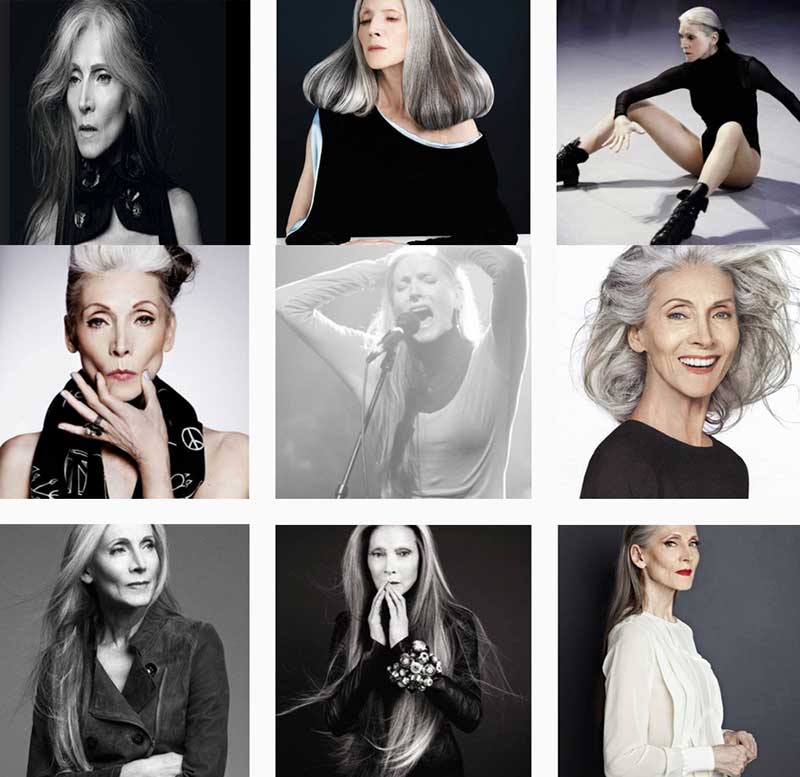 EVELINE HALL LA MODELO DE 70 QUE TODOS QUIEREN