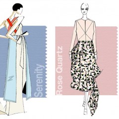 PANTONE 2016 SERENIDAD Y ROSA CUARZO